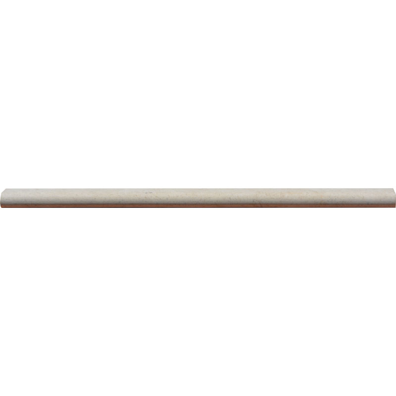 Saint Clair Limestone 1/2x12 Honed Pencil Liner