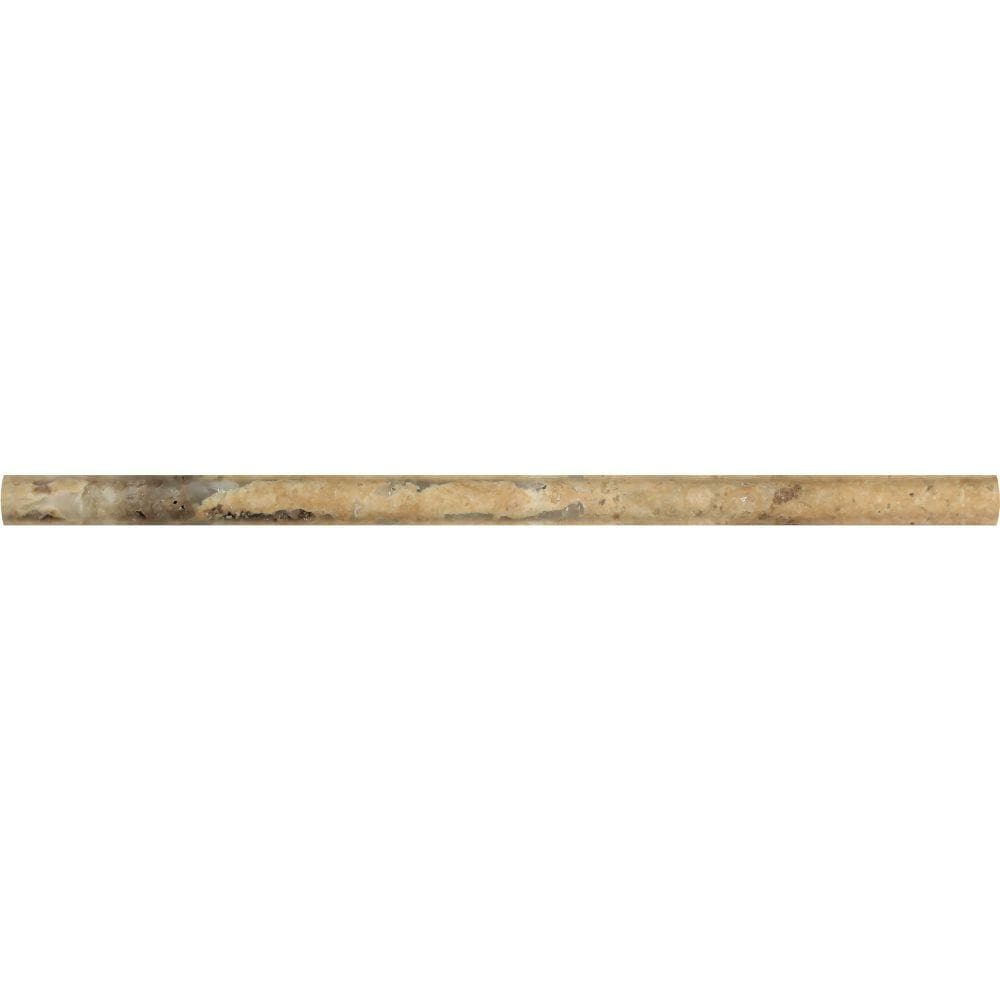 1/2 x 12 Honed Philadelphia Travertine Pencil Liner