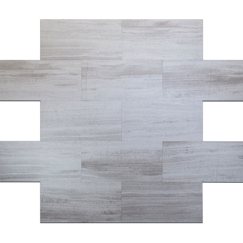 Haisa Light (White Oak) Marble 12x24 Polished Tile