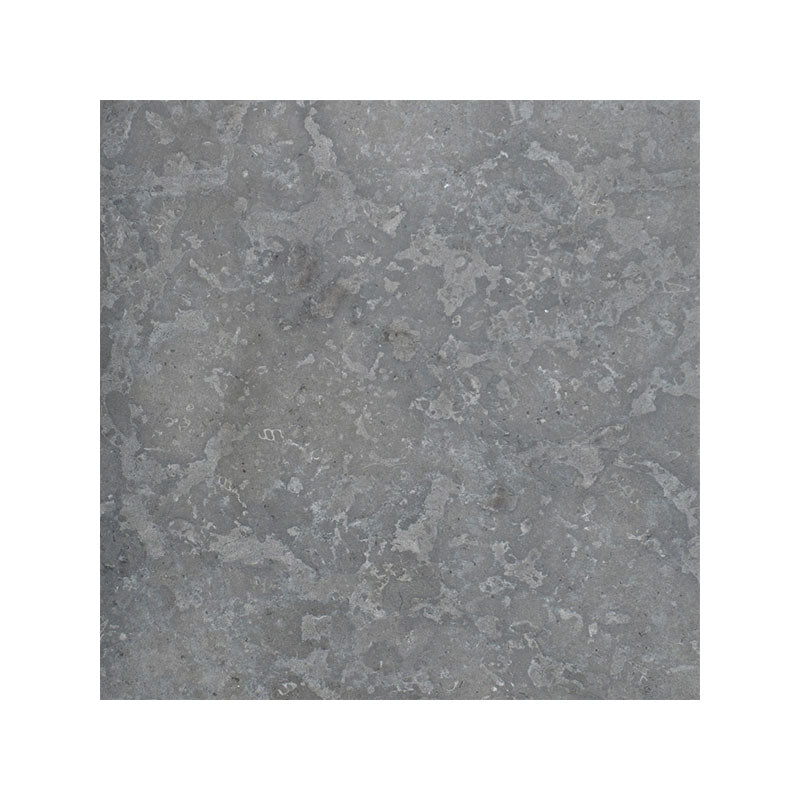 Charcoal Grey Limestone 18x18 Leathered Tile