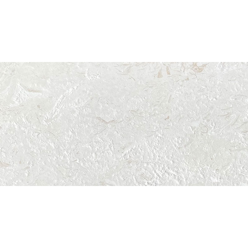 White Pearl Myra Limestone 12x24 Brushed Tile