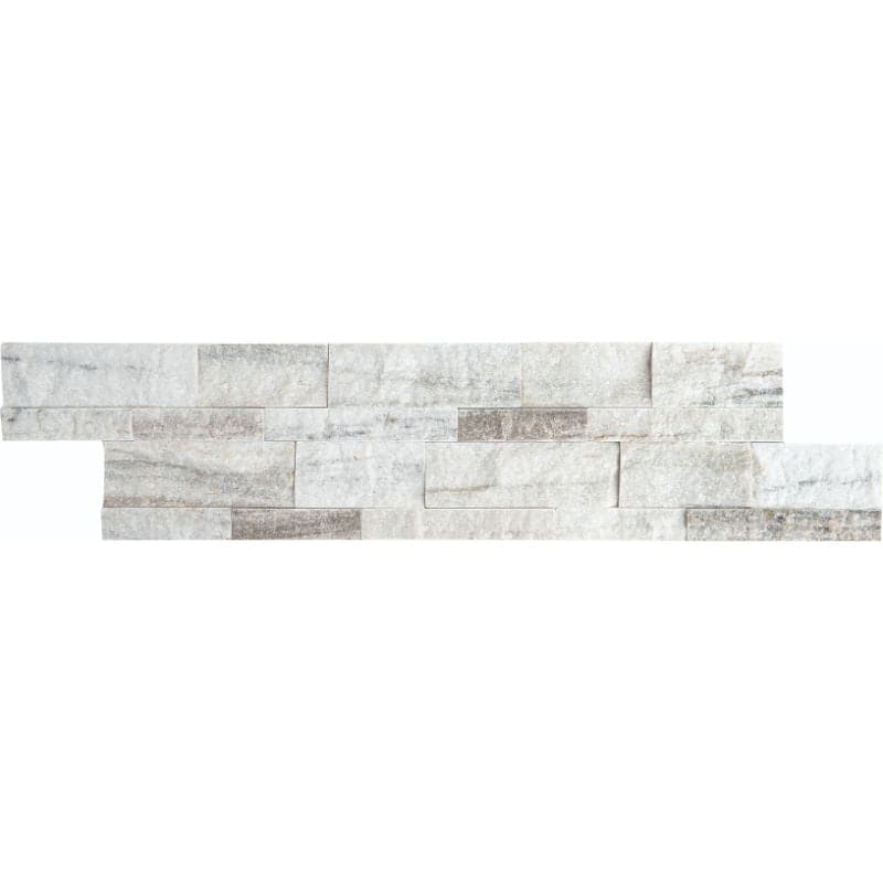 Palissandro Marble 6x24 Stacked Stone Ledger Panel