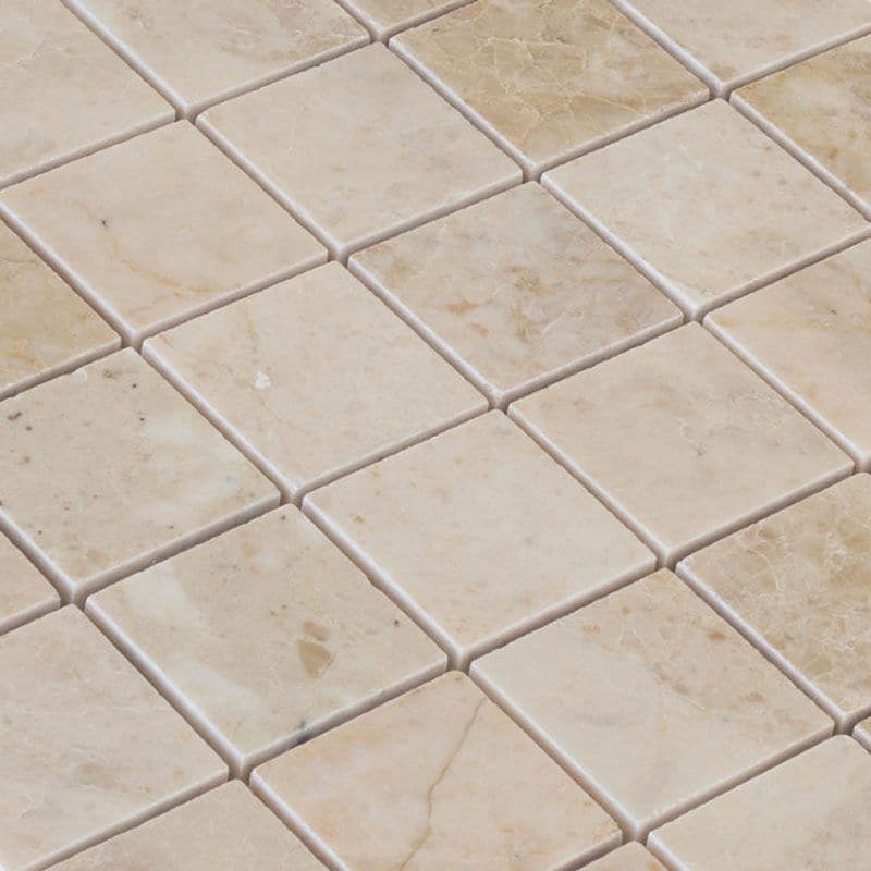 Cappuccino Marble 2x2 Polished Mosaic Tile