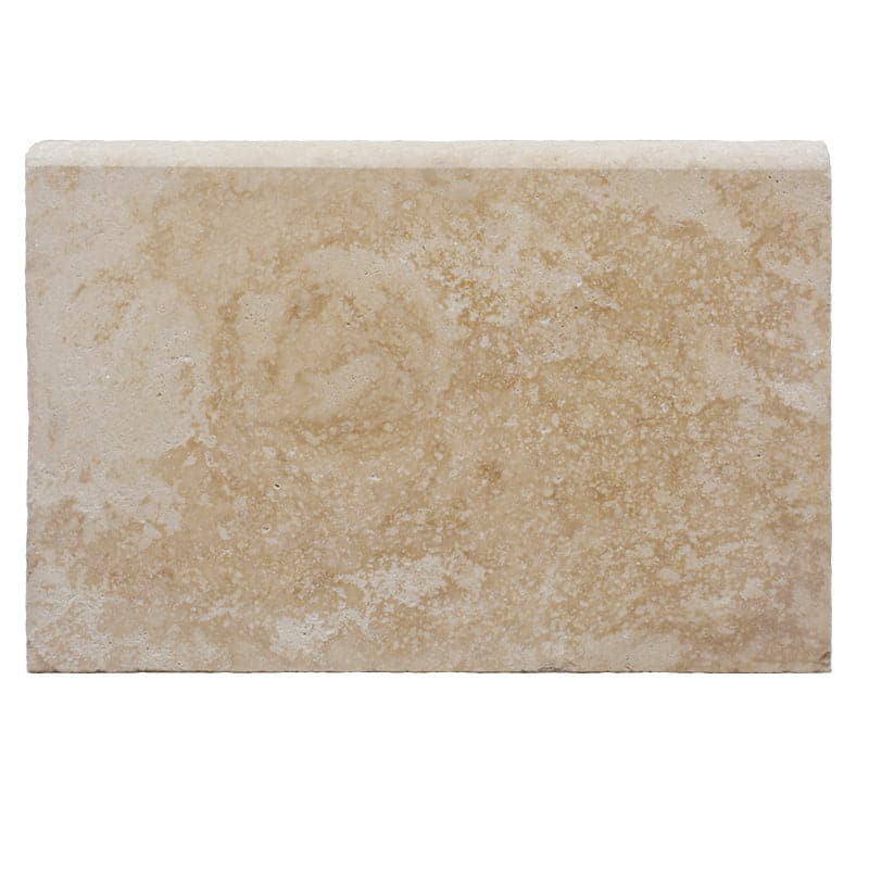 Ivory Travertine 16x24 5cm Tumbled Pool Coping