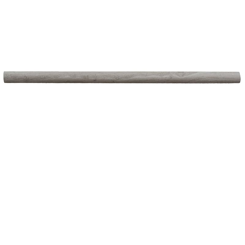 Haisa Light (White Oak) Marble 3/4x12 Honed Pencil Liner