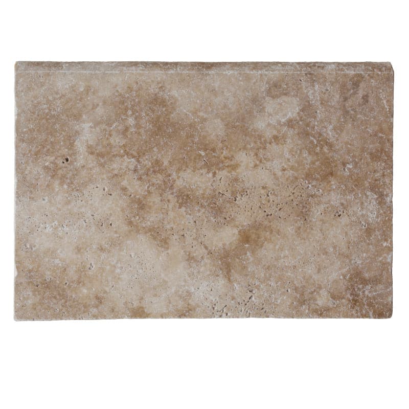 Walnut Travertine 16x24 5cm Tumbled Pool Coping