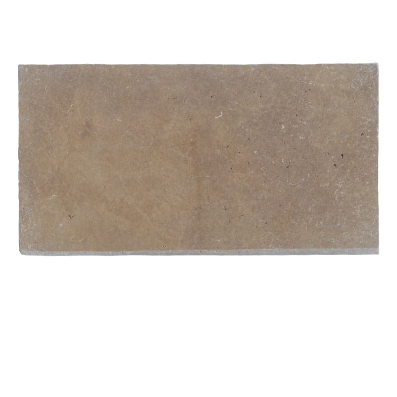 Noce Travertine 3cm 12x24 Tumbled Pool Coping