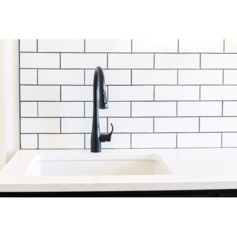 White 3x6 Matte Ceramic Wall Tile