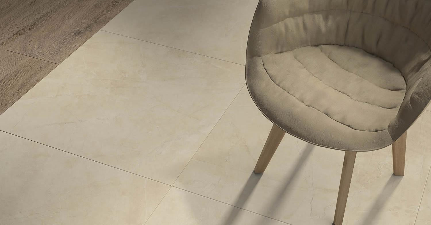 Crema Marfil 24x24 Matte Rectified Porcelain Tile (Clearance)
