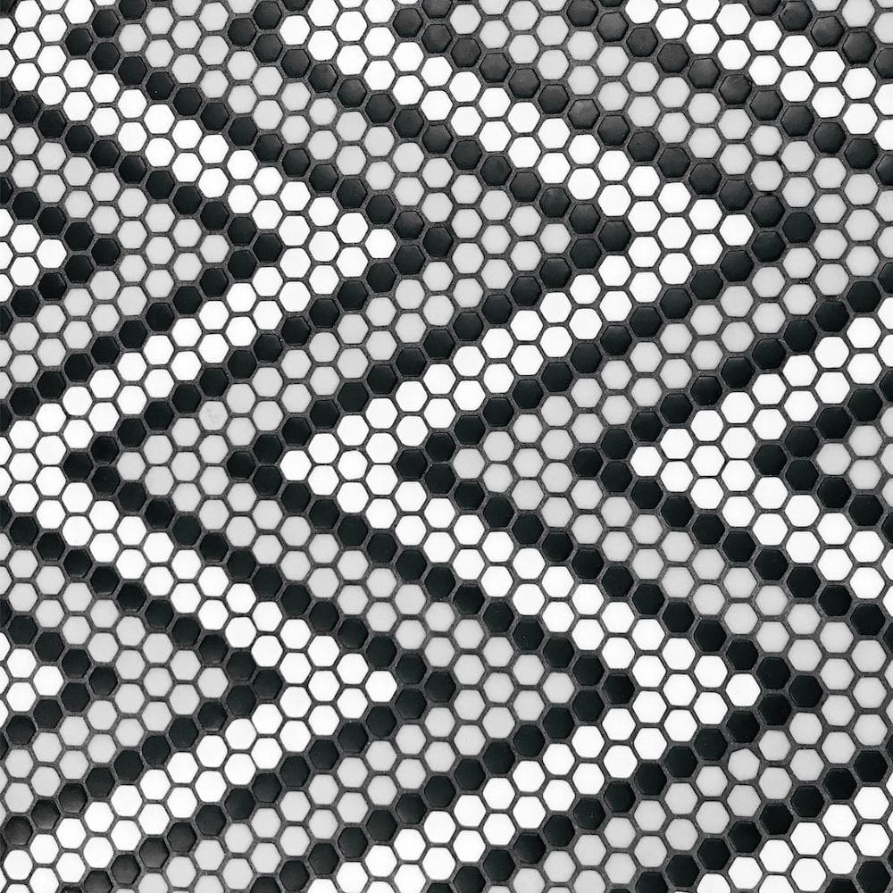 Classic Amiens Geometro Glass Mosaic Collection