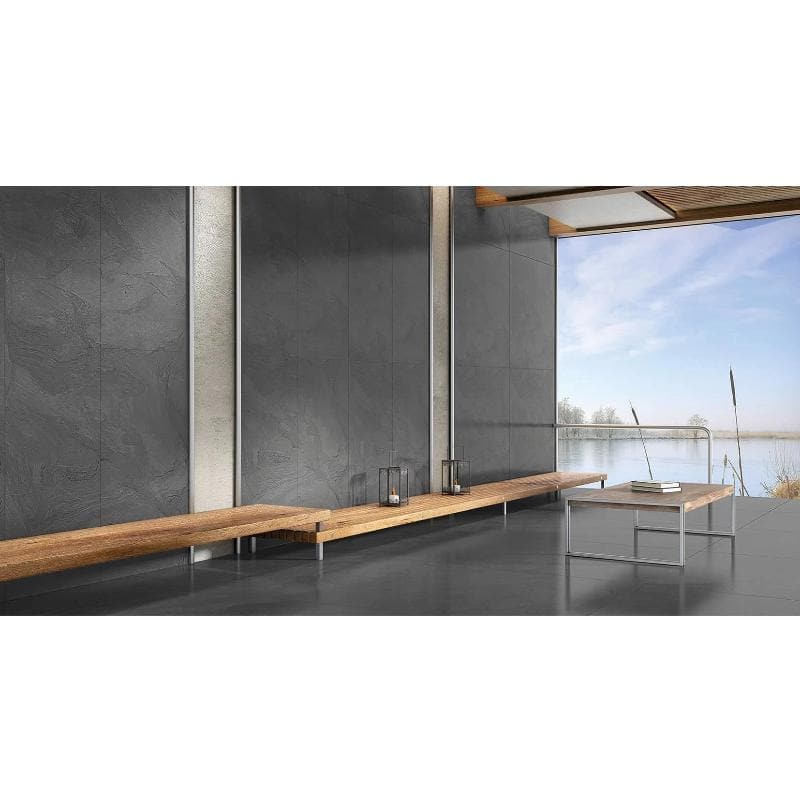 Atlantic Dark 24x48 Matt Rectified Porcelain Tile (Clearance)