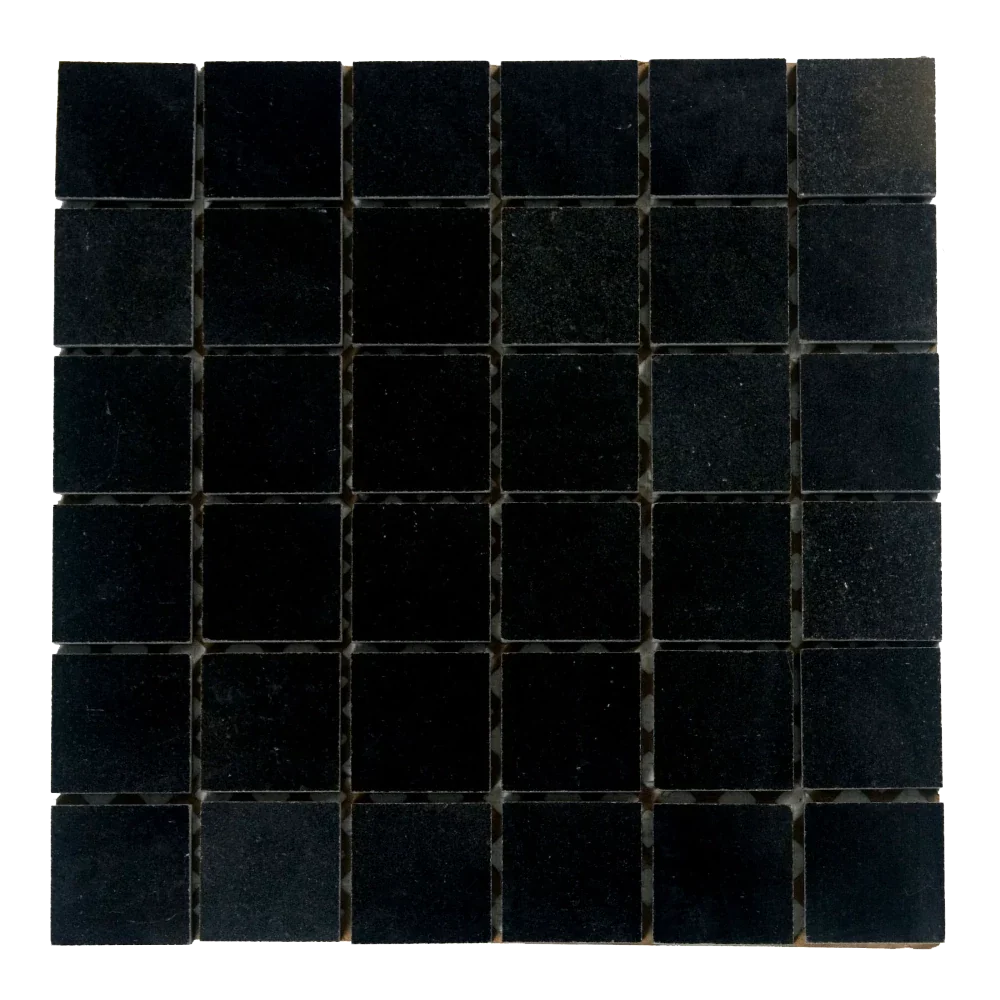 Absolute Black Granite 2x2 Square Polished Mosaic Tile