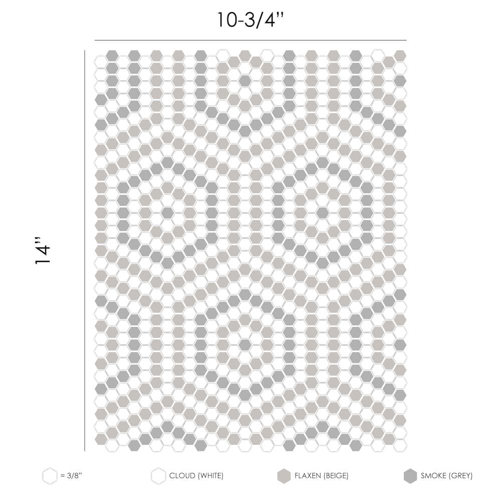 Country Belfort Geometro Glass Mosaic Collection