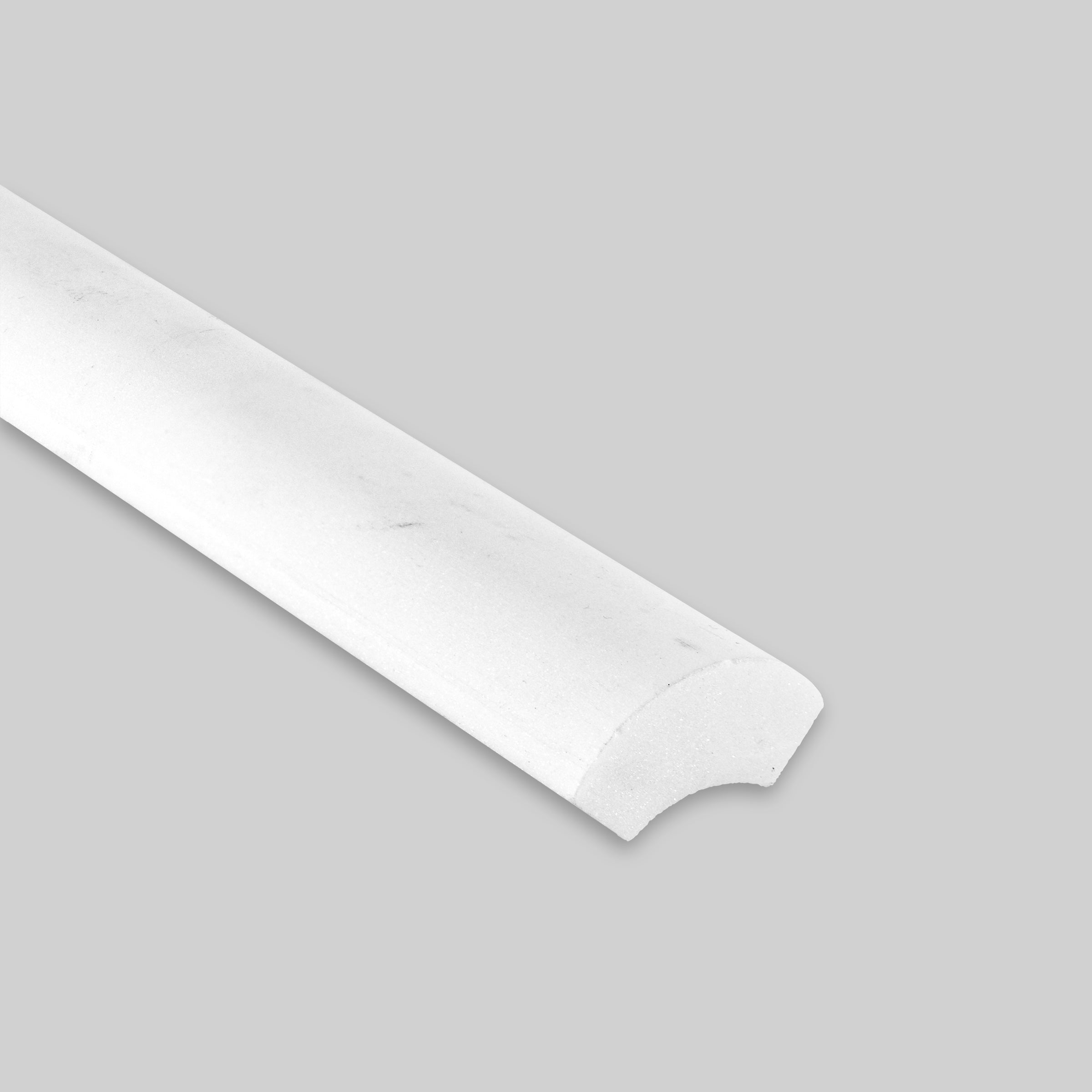Bianco Dolomite Marble Honed Quarter Round Trim