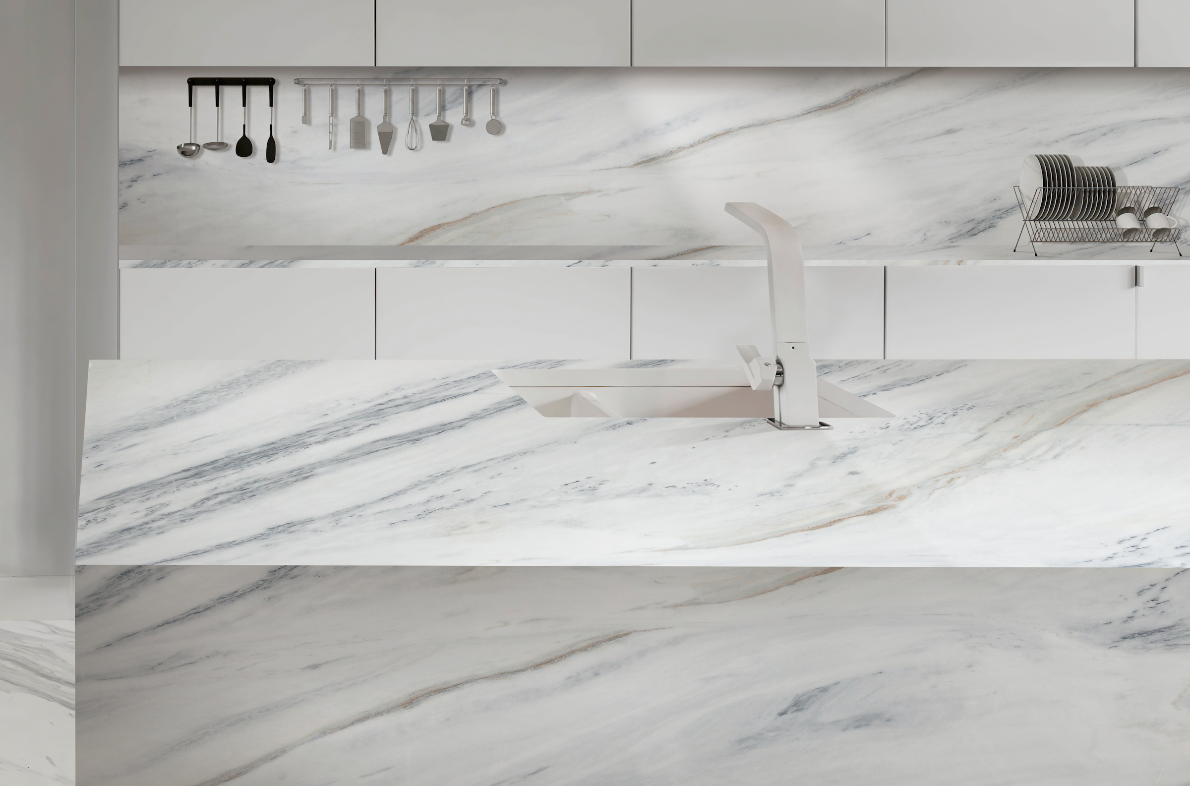 BIANCO LASA 2CM MARBLE