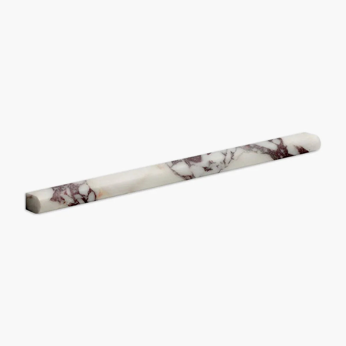 Calacatta Viola Marble 3/4x12 Polished Pencil Liner
