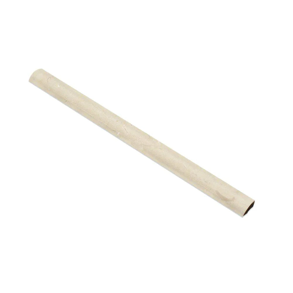 Crema Marfil Marble 1x12 Honed Quarter Round Trim