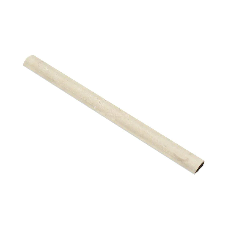 Crema Marfil Marble 1x12 Polished Quarter Round Trim