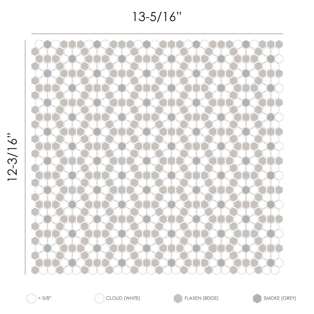 Country Dijon Geometro Glass Mosaic Collection