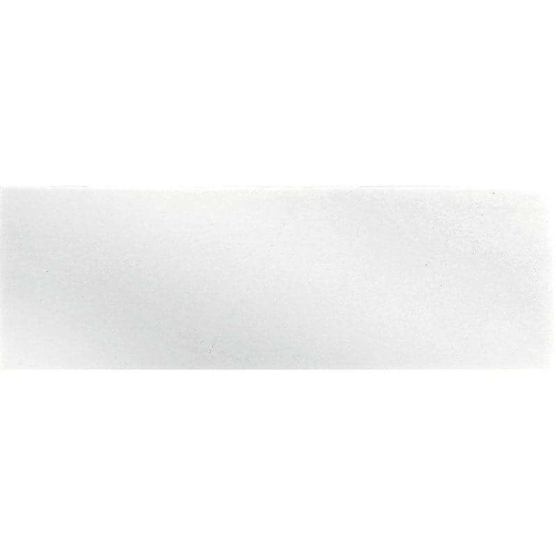 Thassos White Marble 4x12 Polished Tile