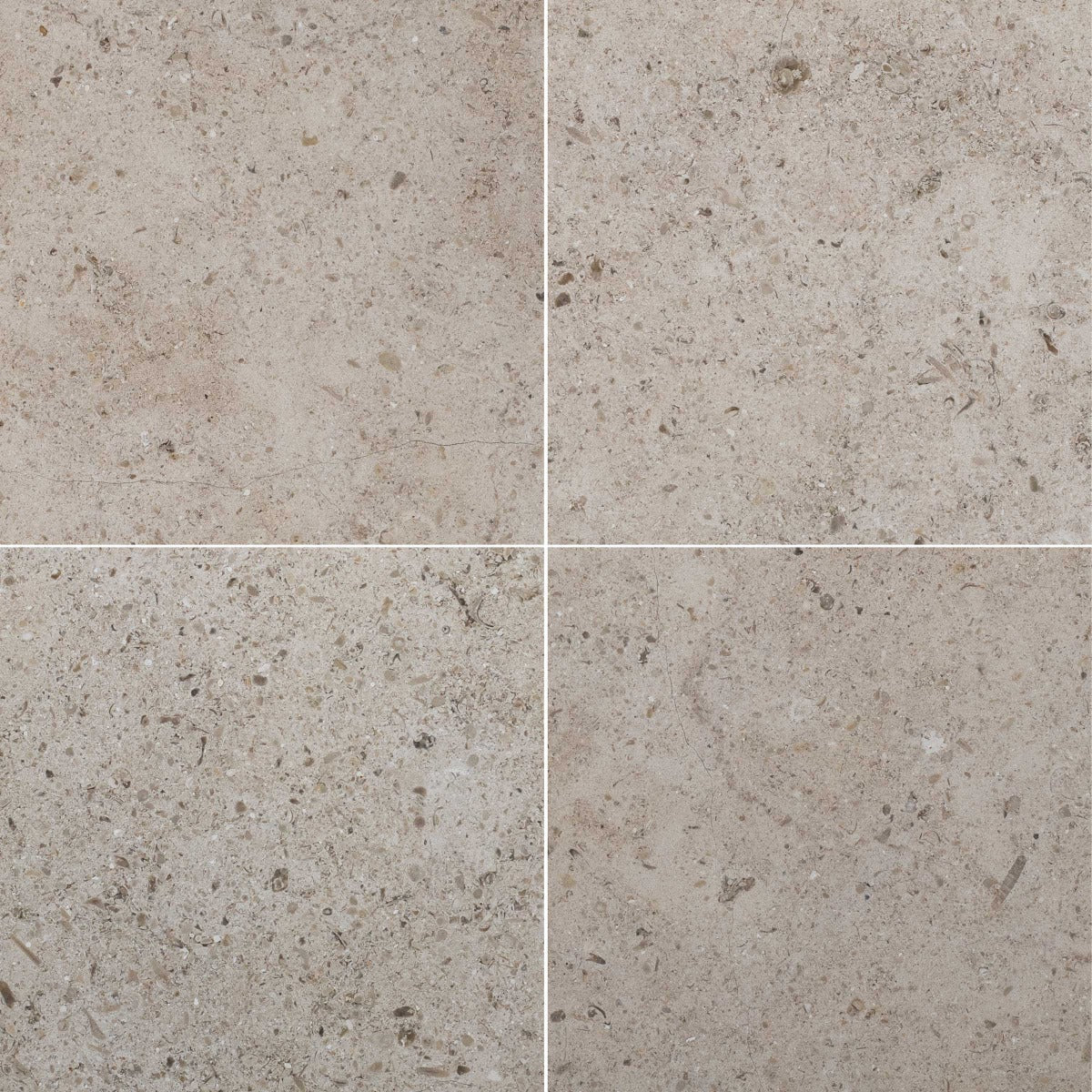 Gascoigne Beige Limestone 18x18 Honed Tile