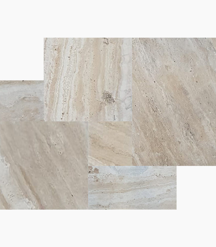 Malibu (Philadelphia) Travertine 3cm 6x12 Tumbled Paver