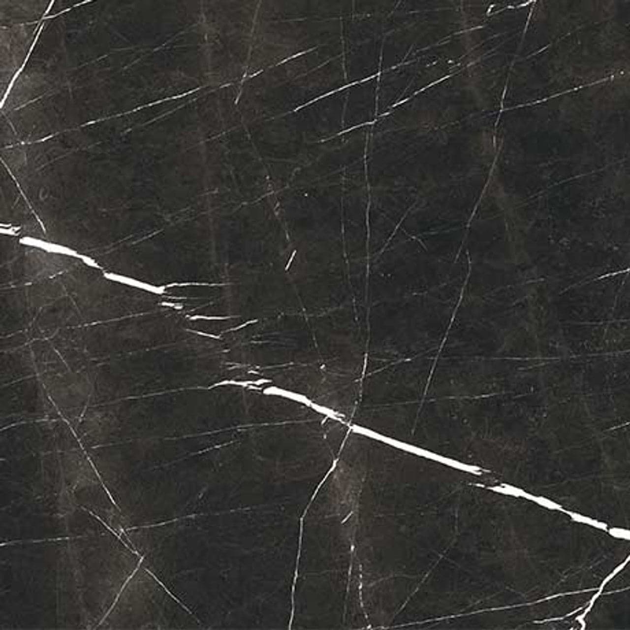 Nero Marquina Marble 4x4 Honed Tile