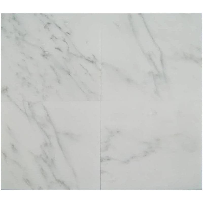 Asian Statuary (Oriental White) Marble 12x12 Honed Tile