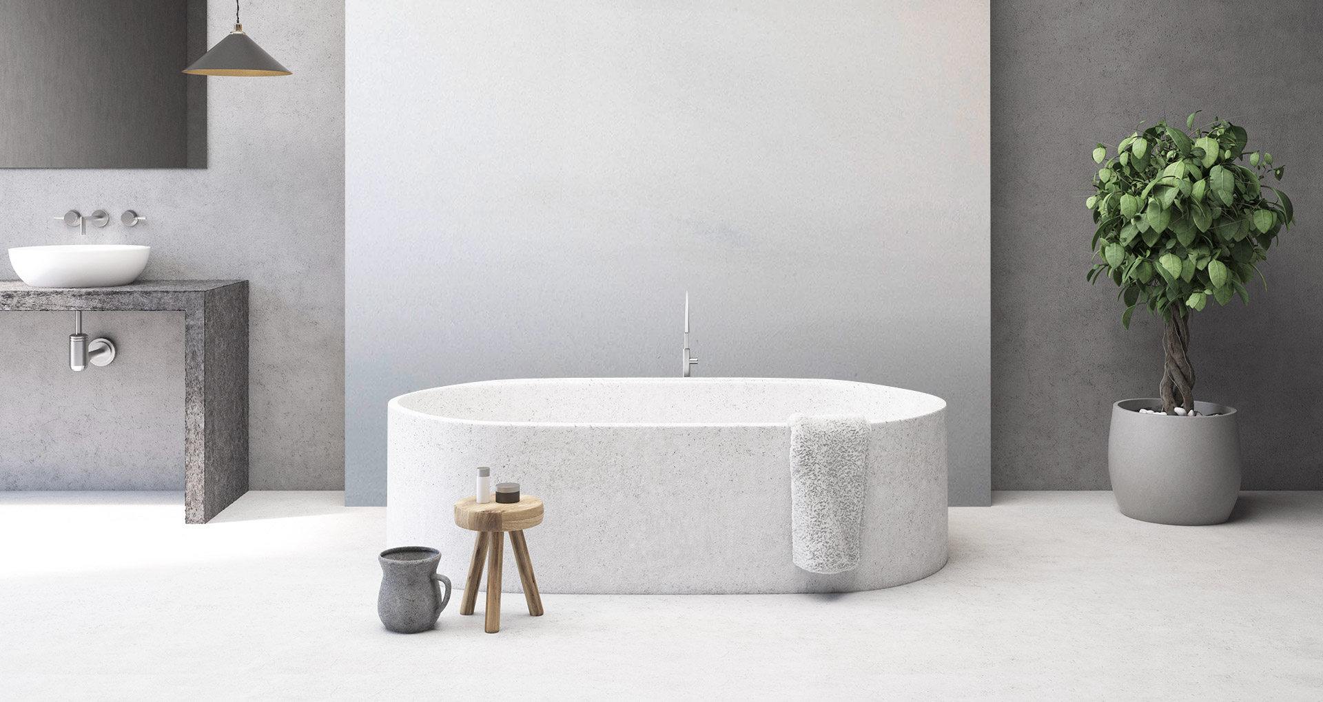 OPAL WHITE 2CM MARBLE