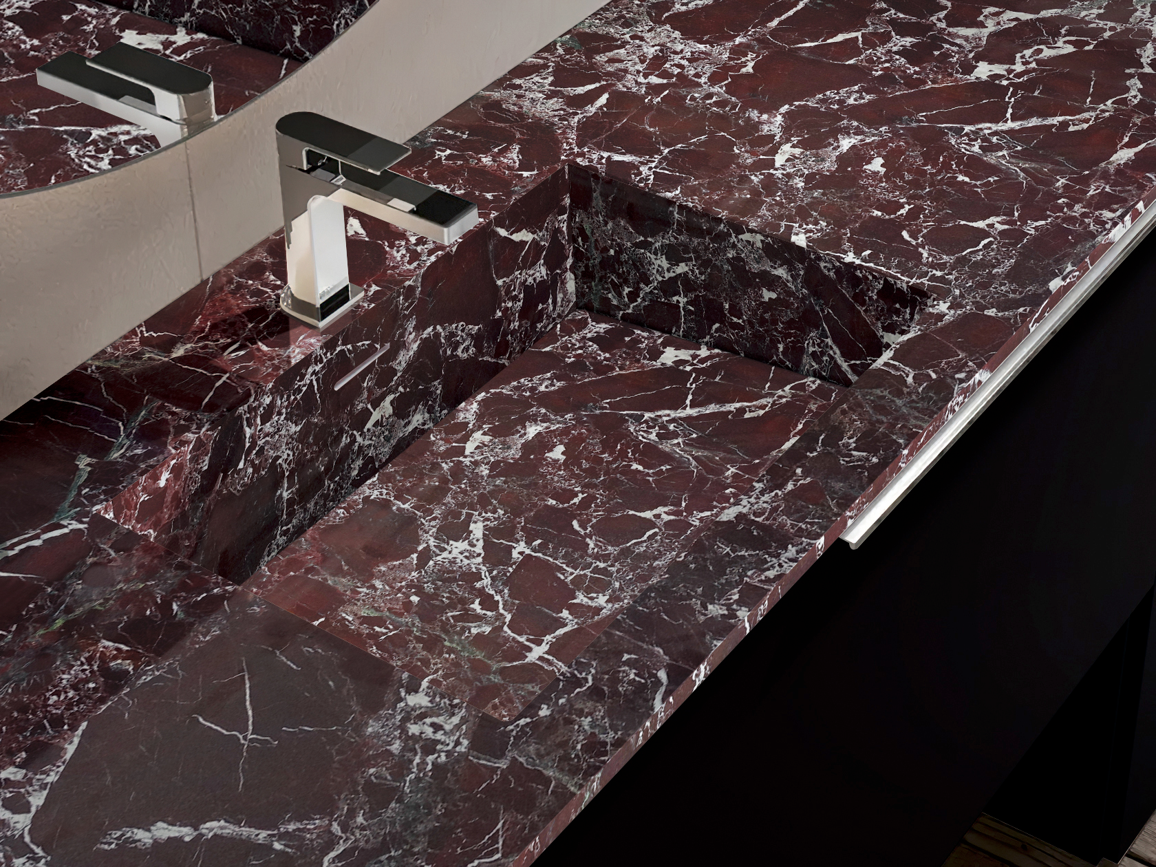 ROSSO LEVANTO 2CM MARBLE