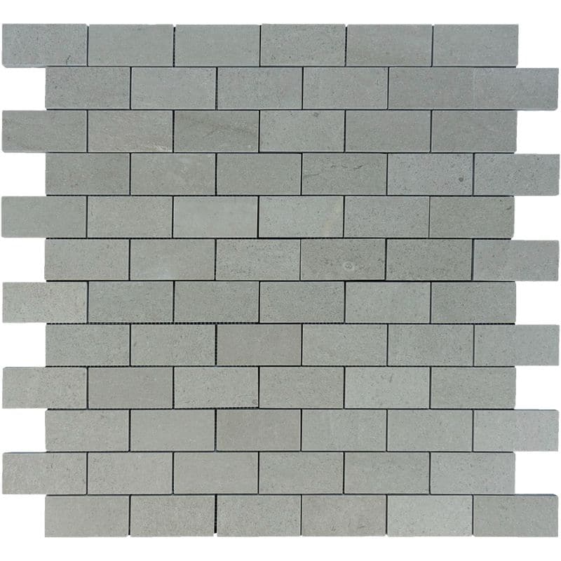 Spanish Grey Marble 2x4 Polished Mosaic Tile