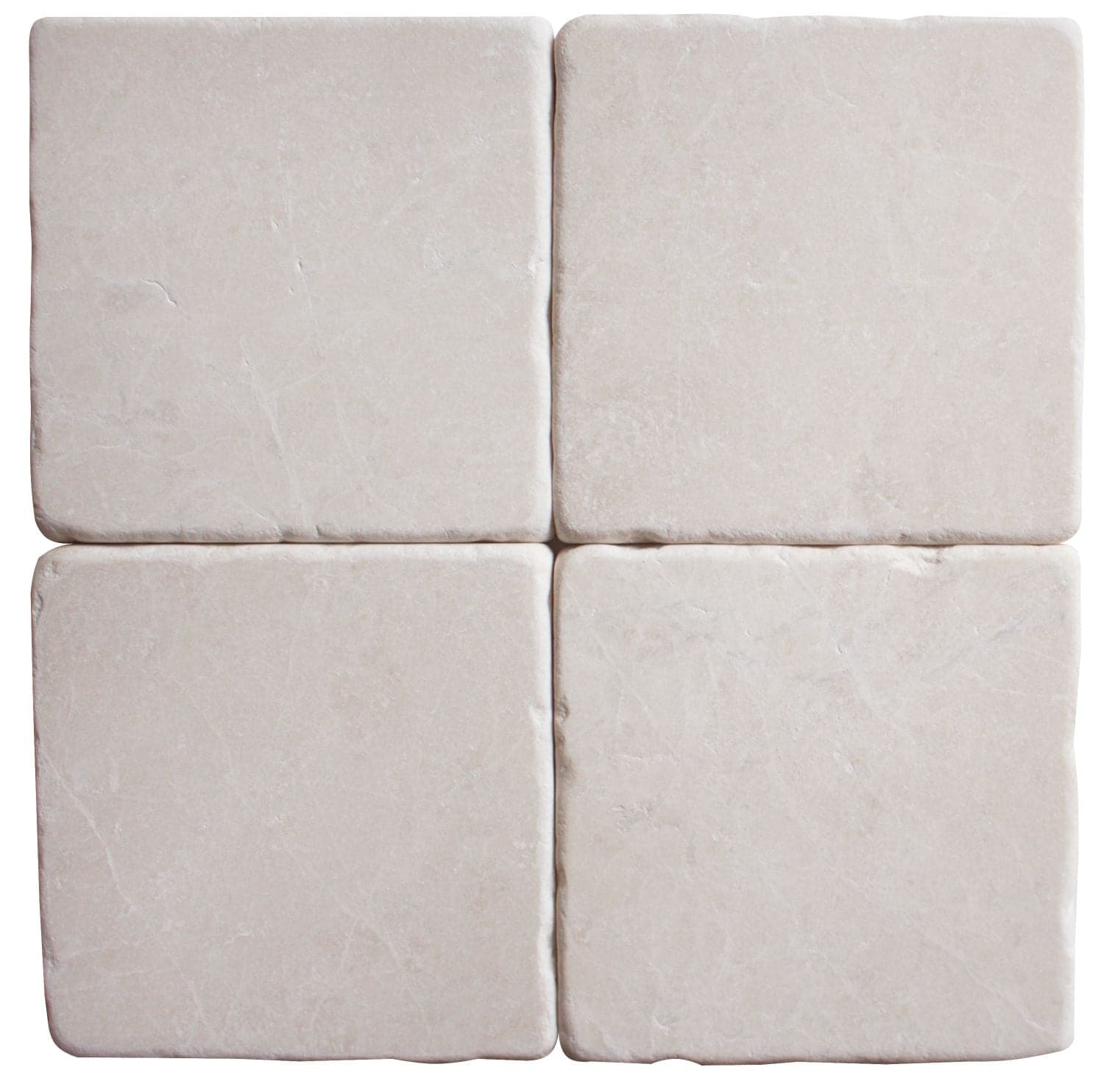 Botticino Marble 6x6 Tumbled Tile