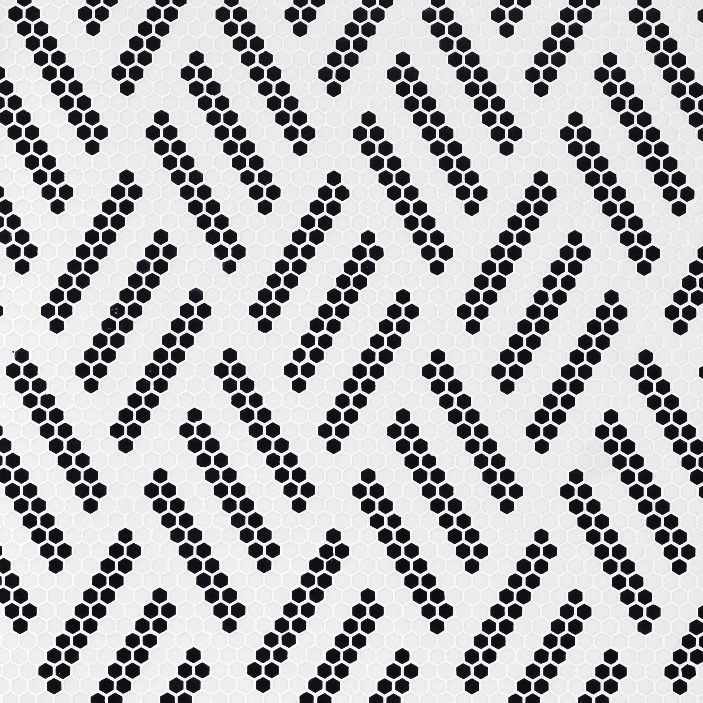 Geometro Missoni Vintage Recycled Glass Mosaic Tile
