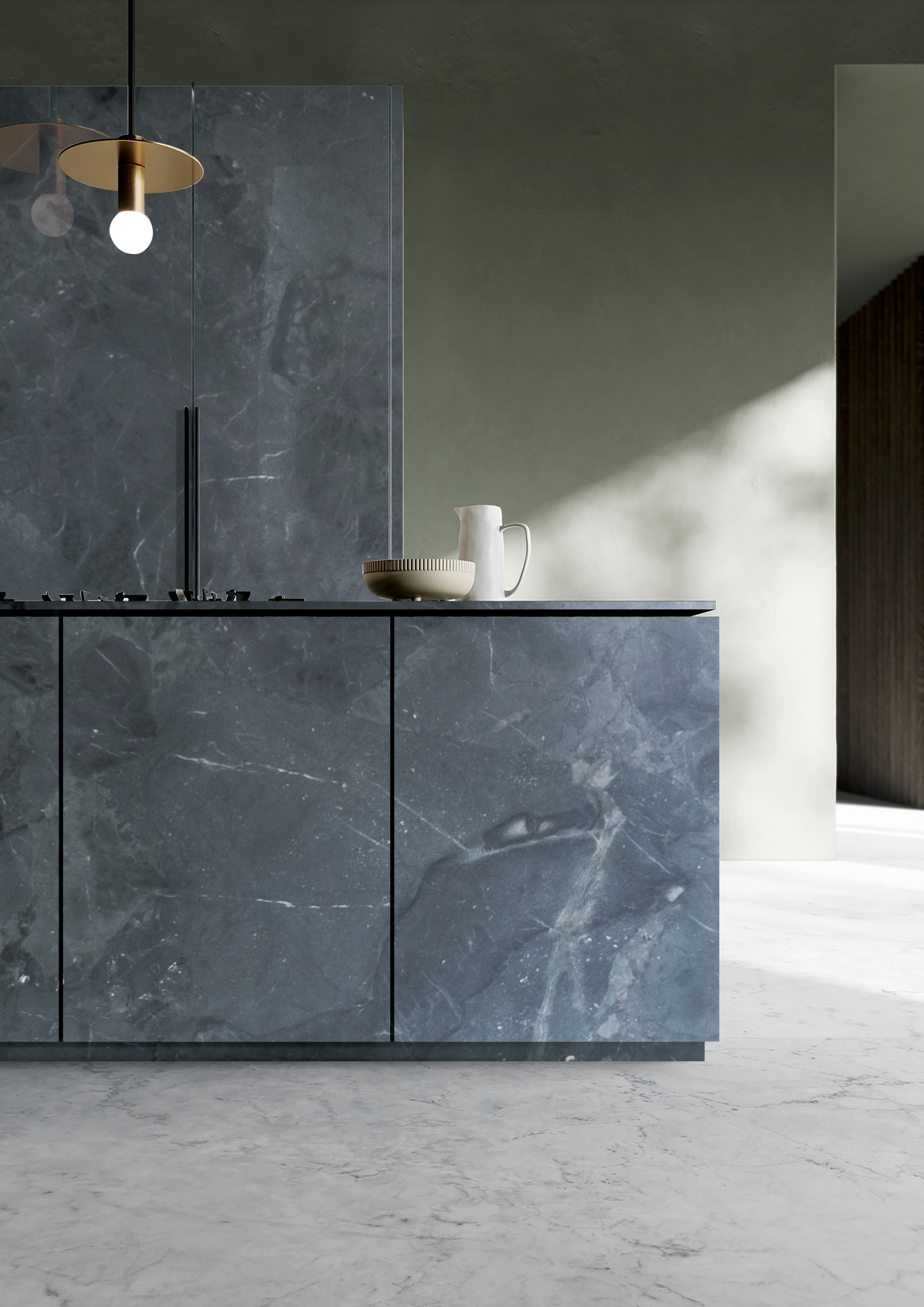 INFINITY BLACK 2CM QUARTZITE | BLOCK #2056