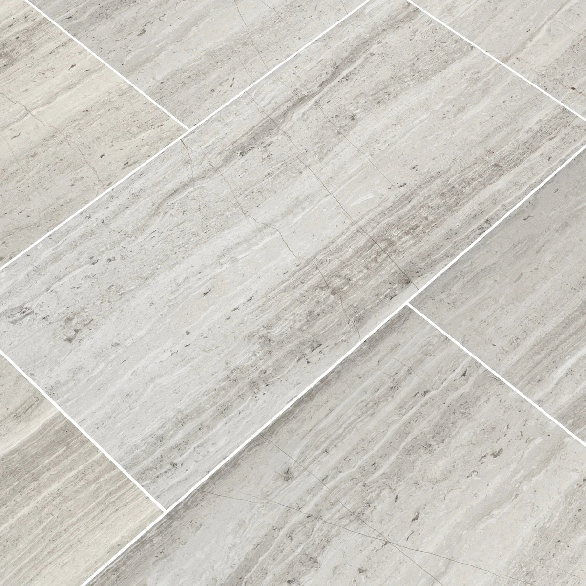 Haisa Light (White Oak) Marble 18x36 Honed Tile