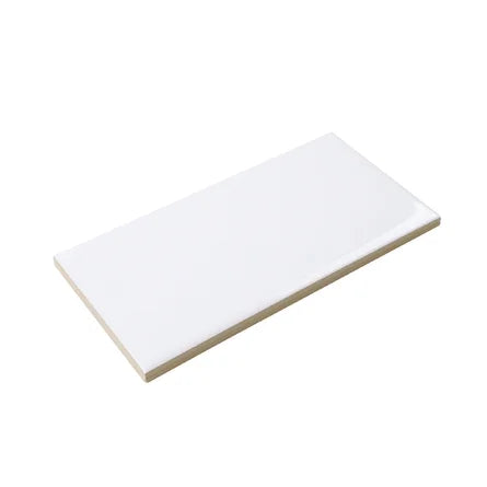 White 3x6 Glossy Ceramic Wall Tile (CLEARANCE)