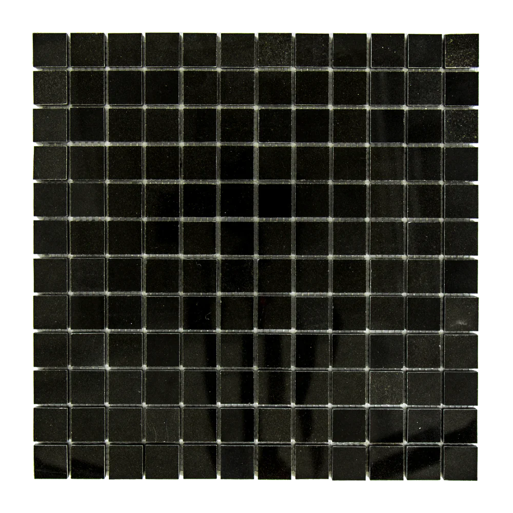 Absolute Black Granite 1x1 Square Polished Mosaic Tile