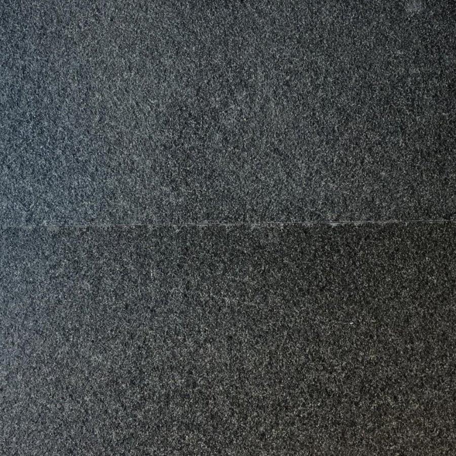 Basalt Black 16×24 Flamed Tile