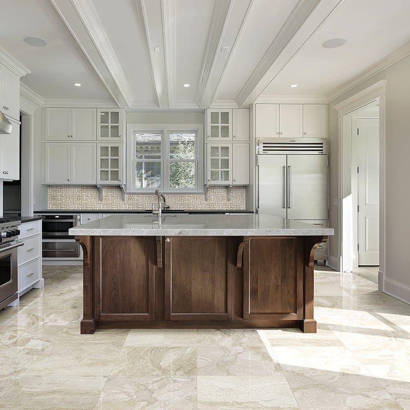 Royal Beige (Diana Royale) Marble 18x18 Polished Tile
