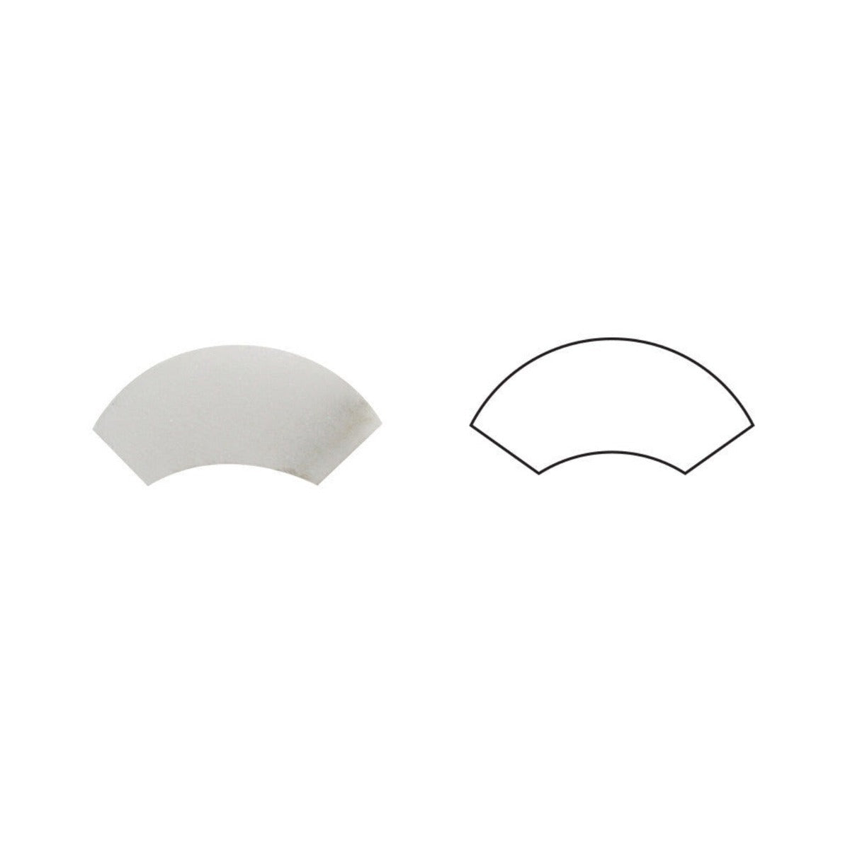 Calacatta Gold Marble Honed Quarter Round Trim