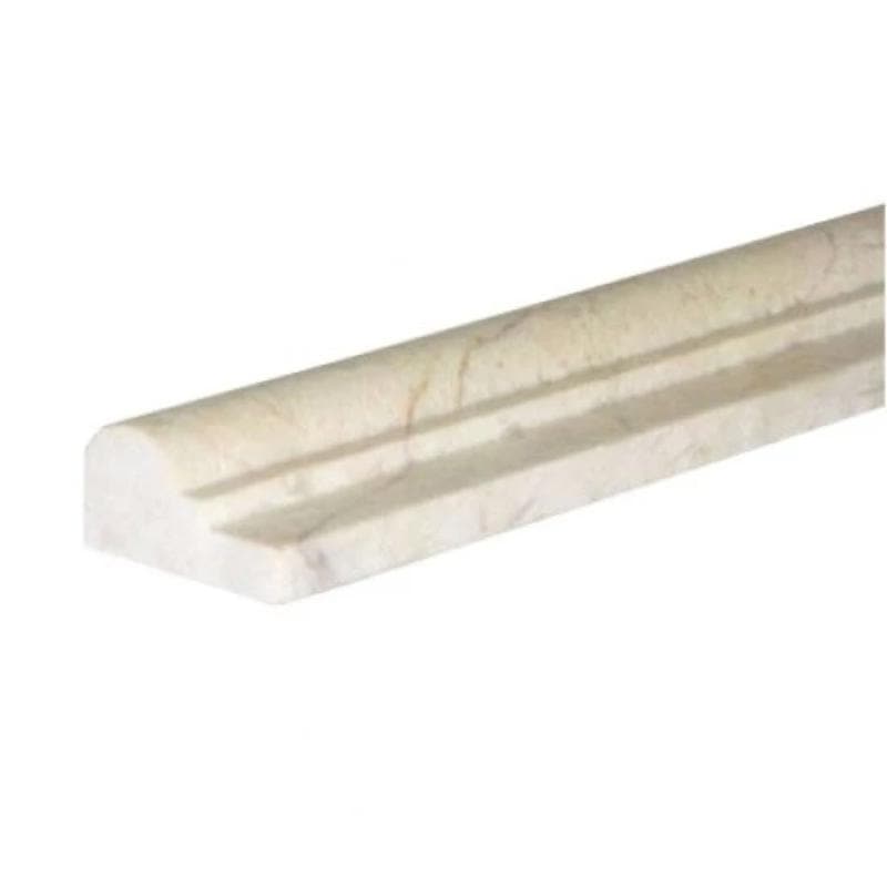 Crema Marfil Marble 2x12 (1 Step) Chairrail Polished