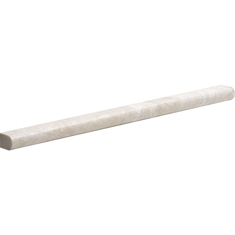 Royal Beige Marble 1/2x12 Polished Pencil Liner