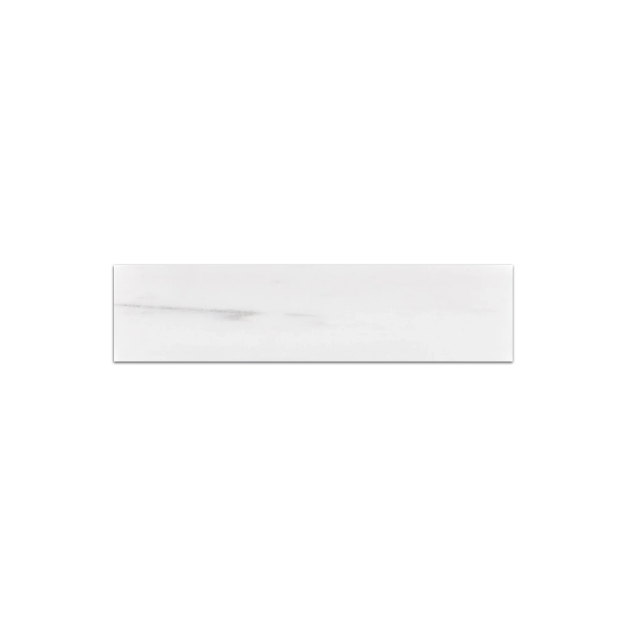 Bianco Dolomite Marble 2x8 Polished Tile