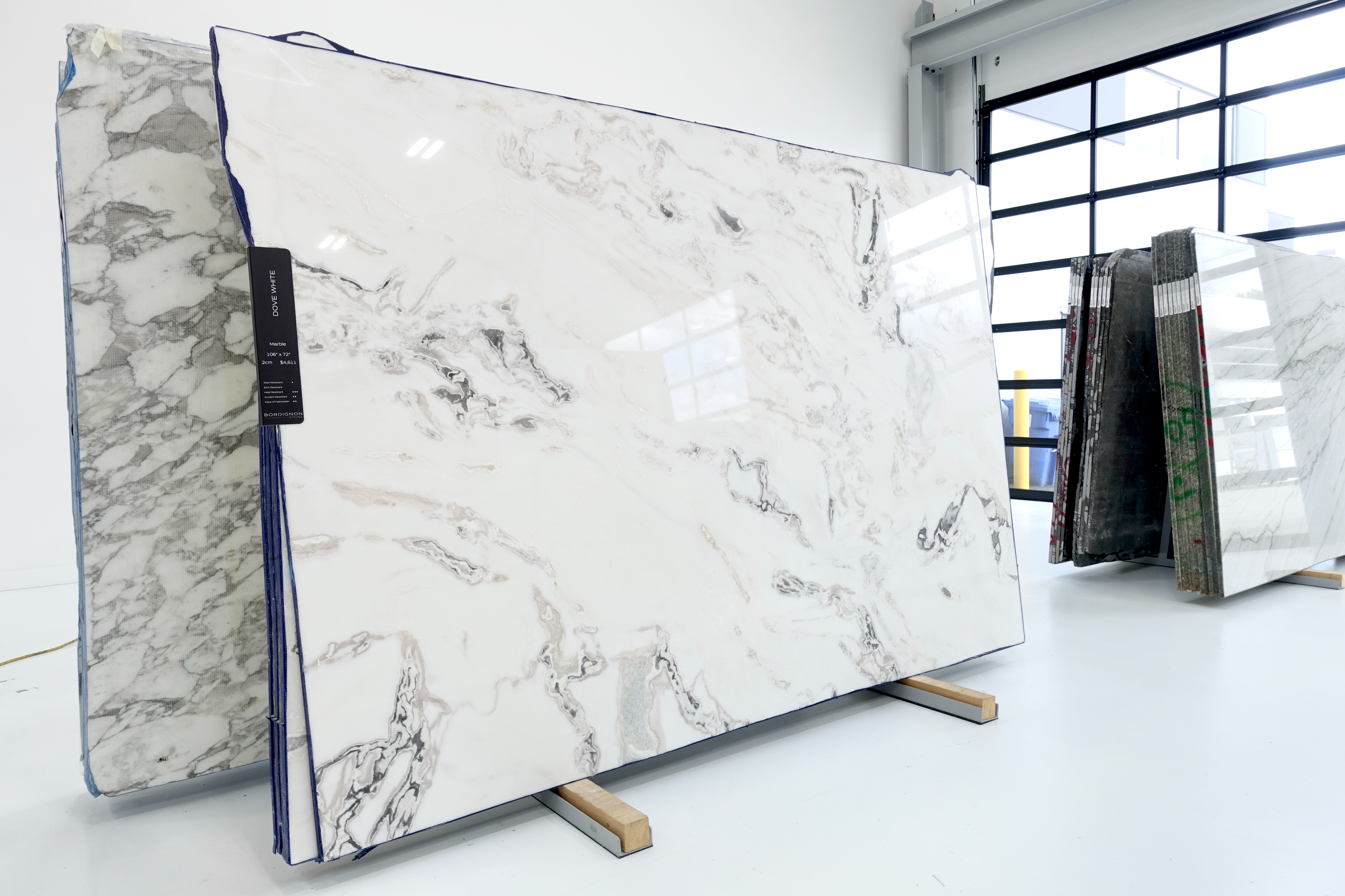 DOVE WHITE 2CM MARBLE - BLOCK 1220