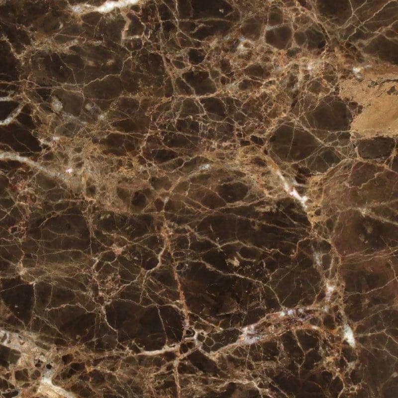 Emperador Dark Spanish Marble 18x18 Polished Tile