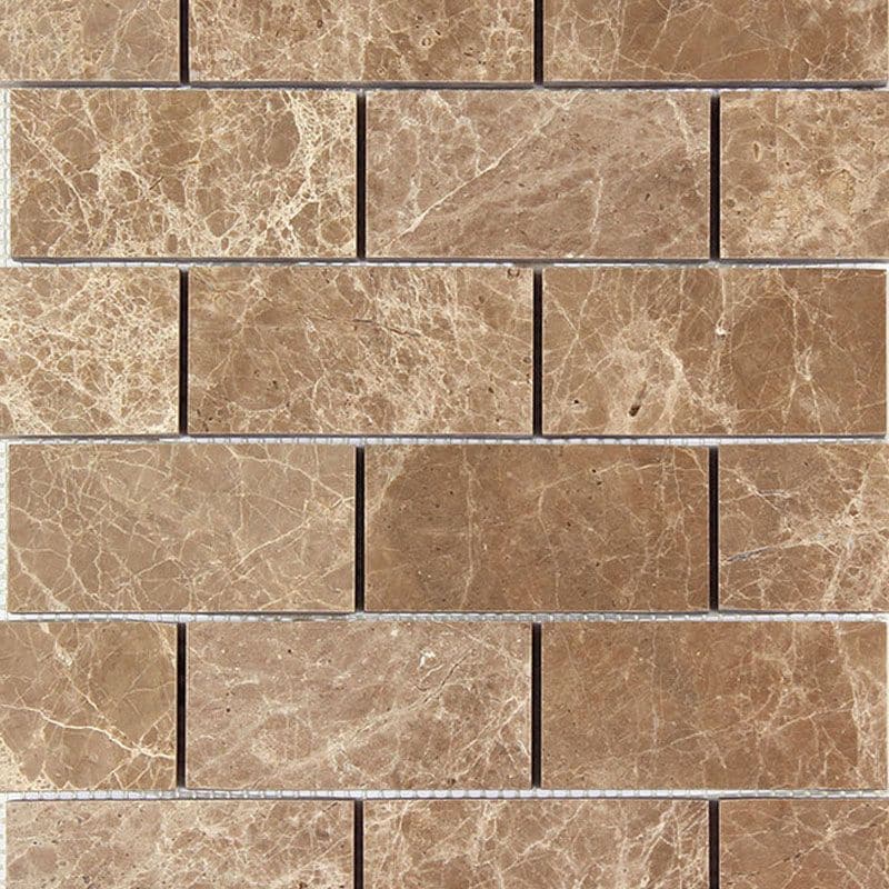 Emperador Light Marble 12x24 Polished Tile
