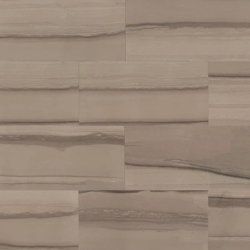 Haisa Dark (Athens Grey) Marble 12x24 Honed Tile