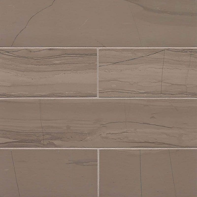 Haisa Dark (Athens Grey) Marble 3x12 Polished Tile