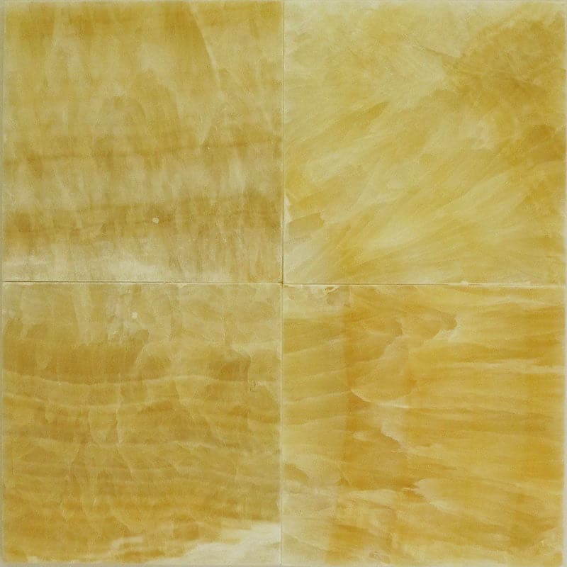 Honey Onyx 18x18 Polished Tile