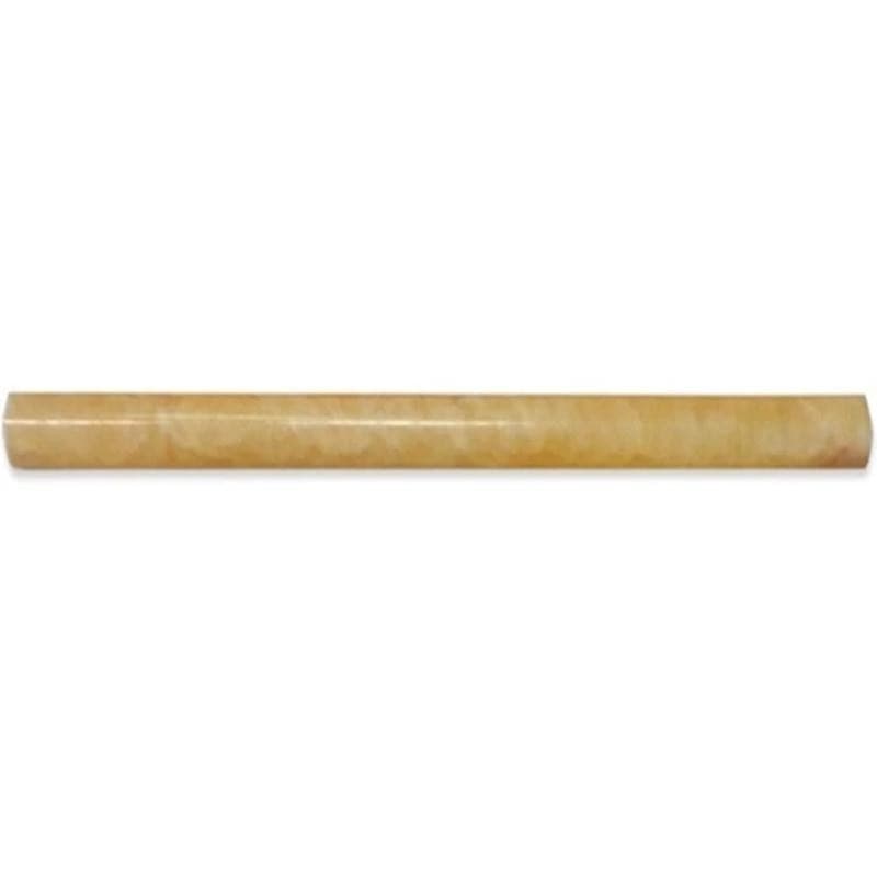 Honey Onyx 1/2x12 Polished Pencil Liner